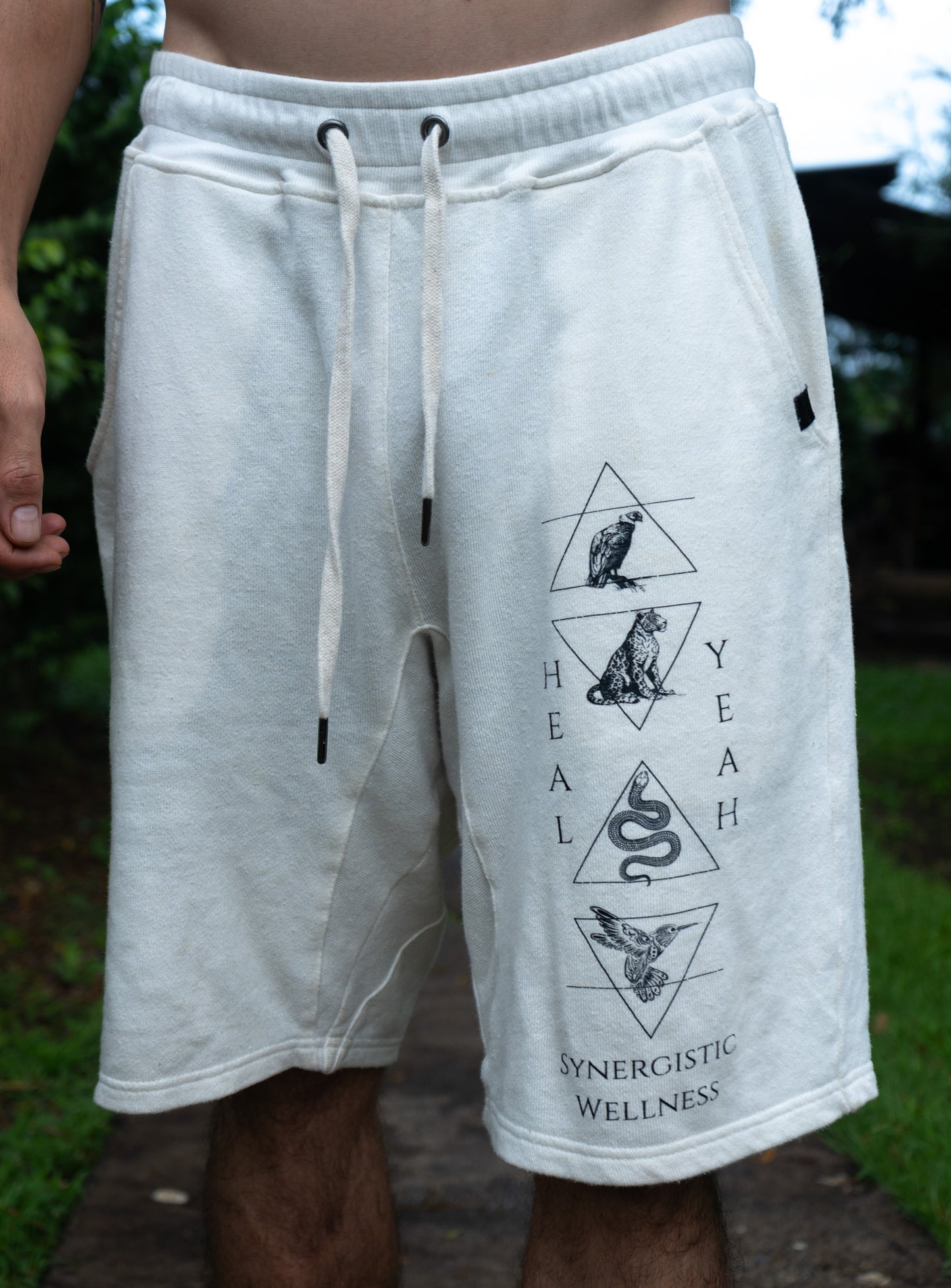 100% Cotton Heal Yeah Totem Shorts