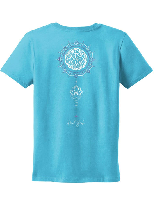 Women's 'Heal Yeah!' Flower Tee